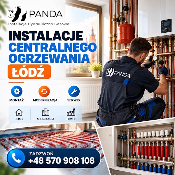 instalacja centralnego ogrzewania łódź