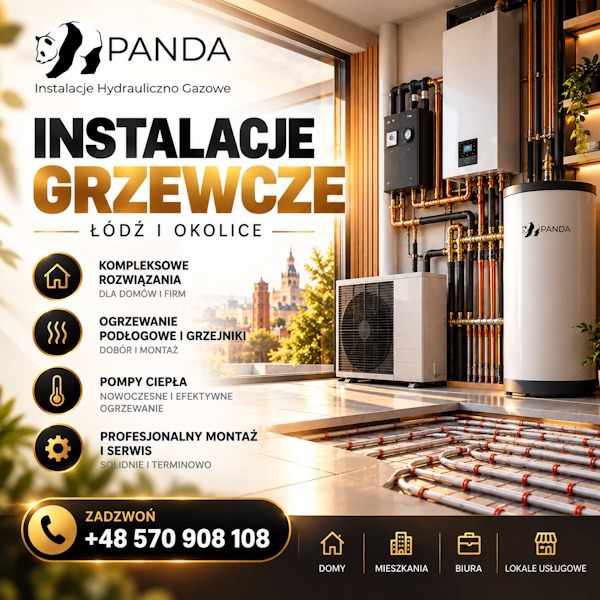 instalacje grzewcze Łódź
