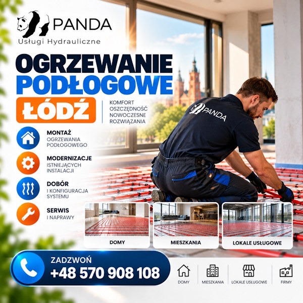 ogrzewanie podłogowe Łódź